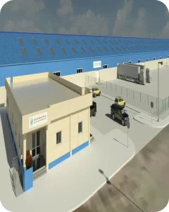 تشييد مستودع المصادرات رقم 4 في ميناء جدة الإسلامي